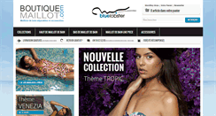Desktop Screenshot of boutiquemaillot.com